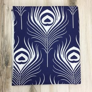 Seedling by Thomas Paul | Peacock Plume Navy White